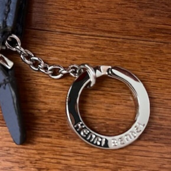 Henri Bendel Mini Leather Zip Coin Wallet - Picture 4 of 11